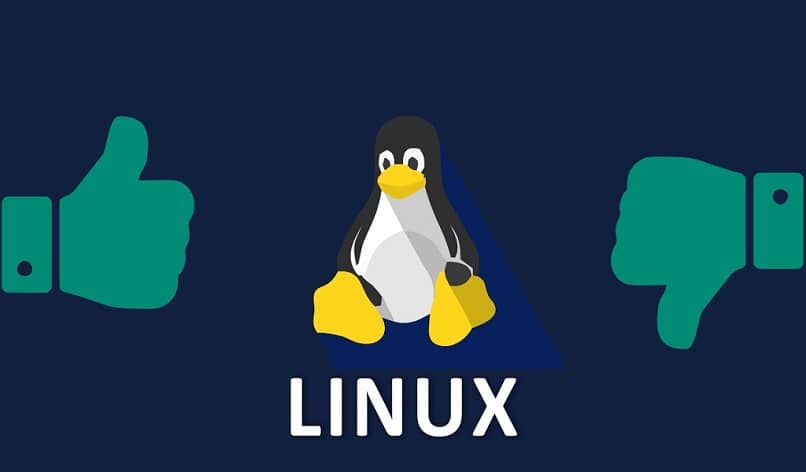 logotipo do linux com as mãos
