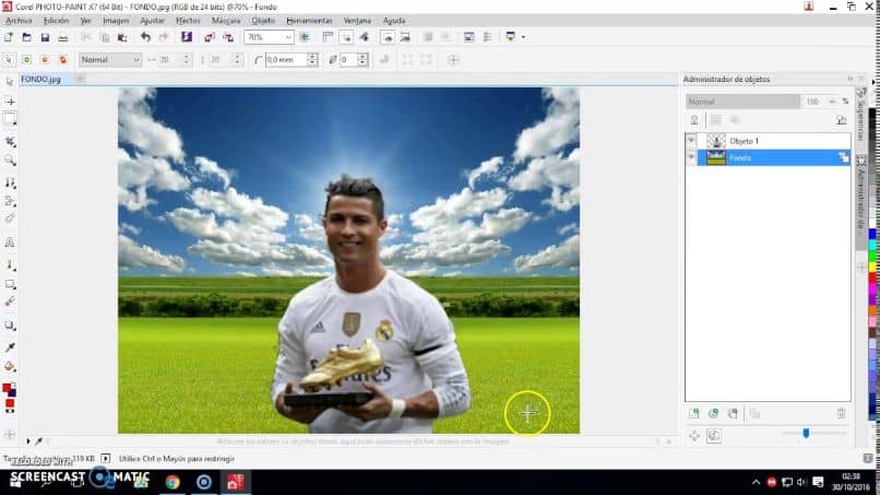 foto corel paint