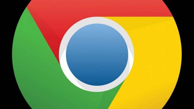 fundo preto do logotipo oficial do Google Chrome