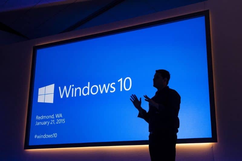 Conferência do Windows 10