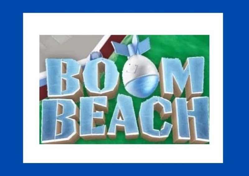 Logotipo da praia Big boom