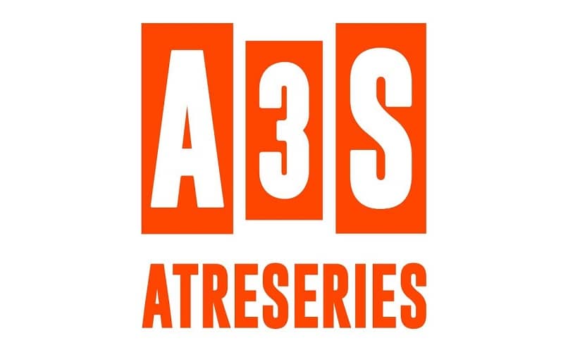 a3s atreseries logotipo laranja