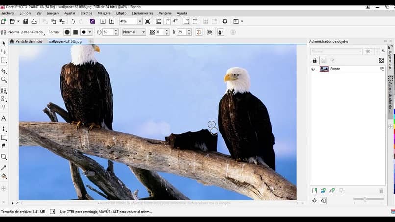Imprimir arquivos com Corel Photo-Paint