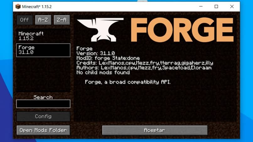 forge interface