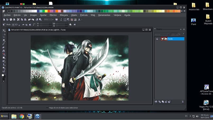 animação Photo Paint