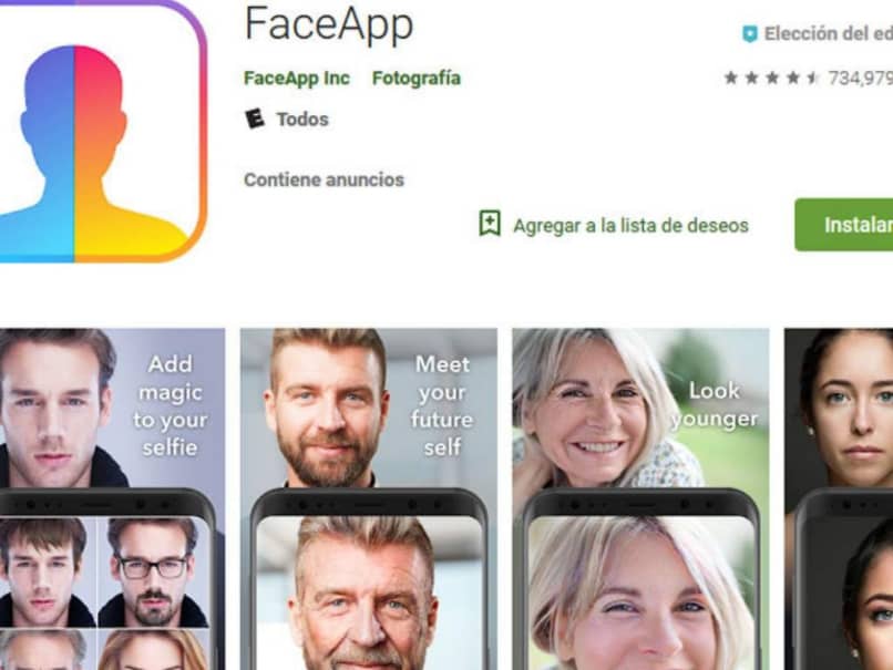 FaceApp na Play Store