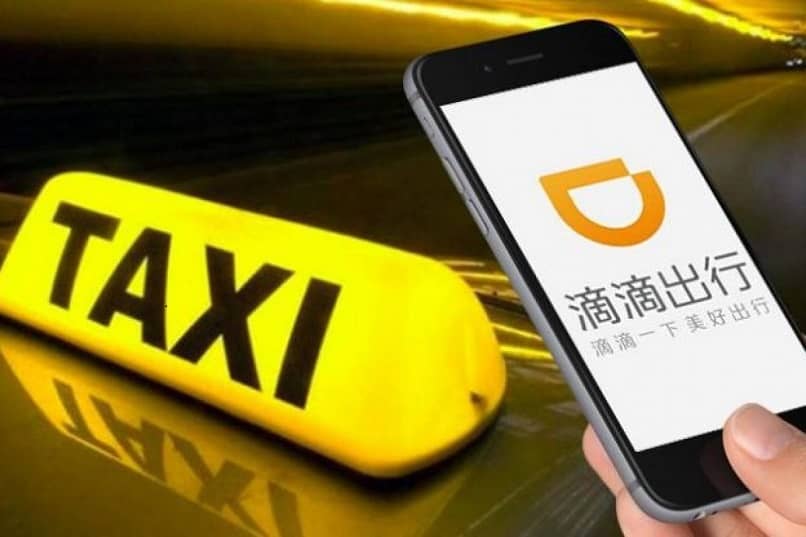 app didi da china com táxi e celular