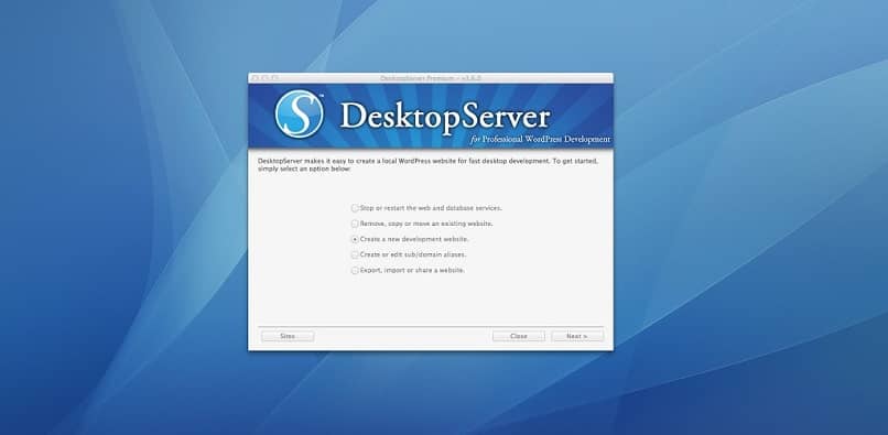 Desktop Server WordPress
