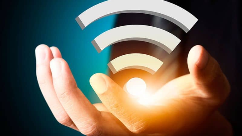 Rede wi-fi disponível