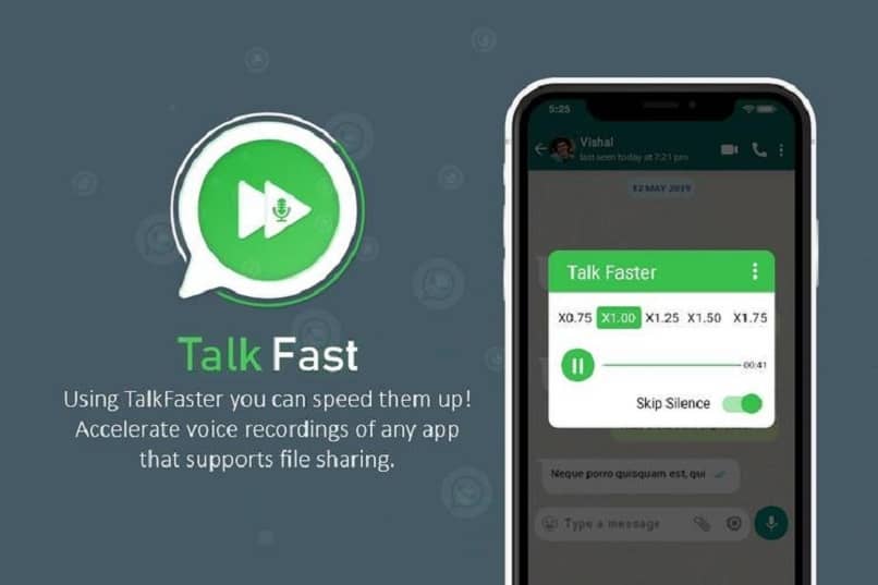 fale mais rápido app você pode controlar a velocidade do seu memo de voz