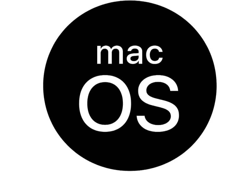 logotipo monocromático do mac os