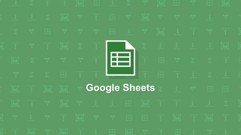 logotipo verde do Google Sheets