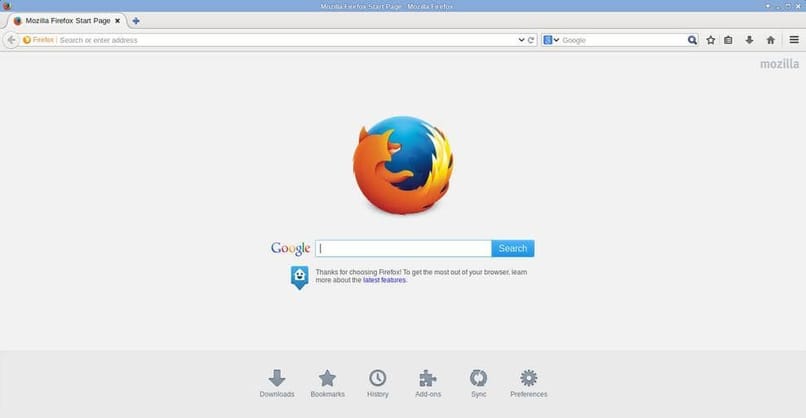 extensões de ativação do Mozilla Firefox