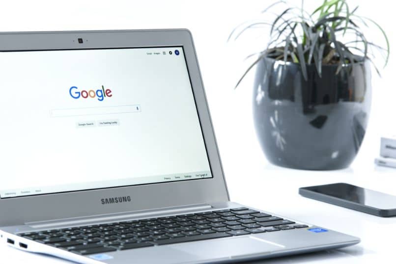 laptop samsung com página do google