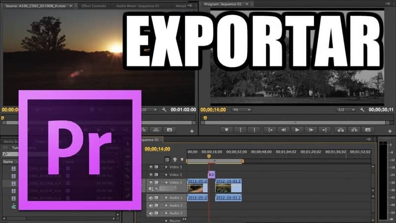 exportar vídeo com Adobe Premiere