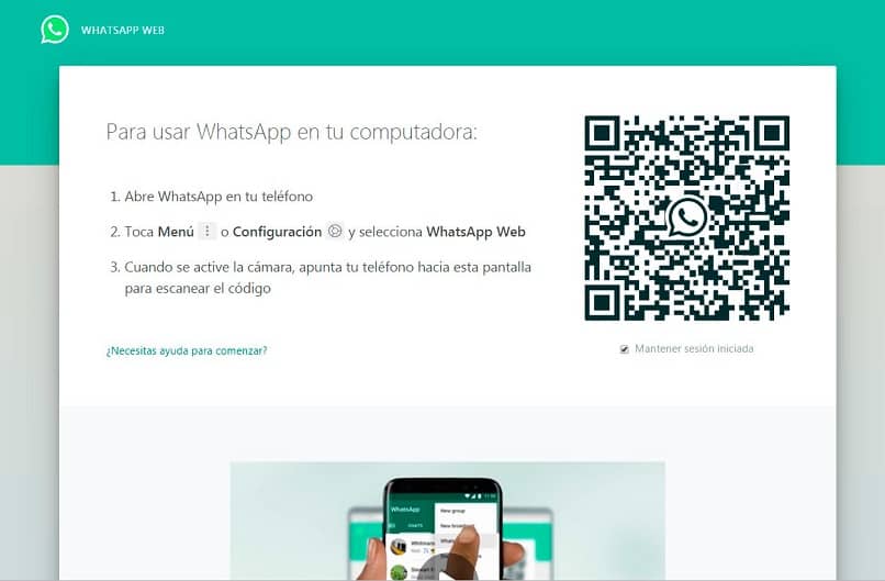 código qr da web do whatsapp