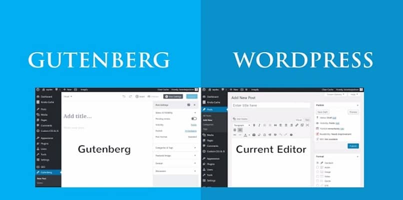 diferença entre editor clássico de wordpress e gutenberg