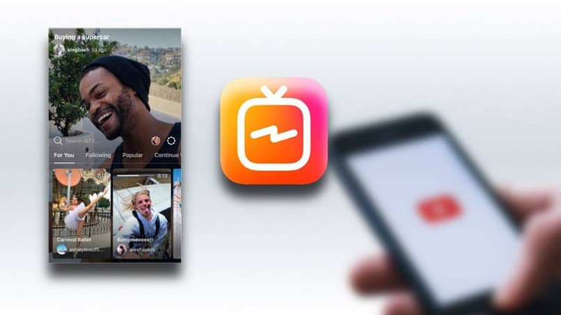 telefone com vídeos instagram igrv