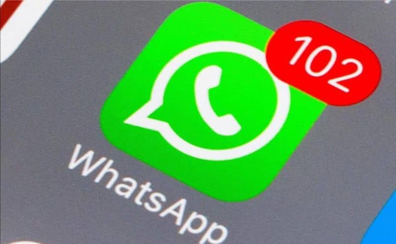 logotipo do whatsapp com notificações