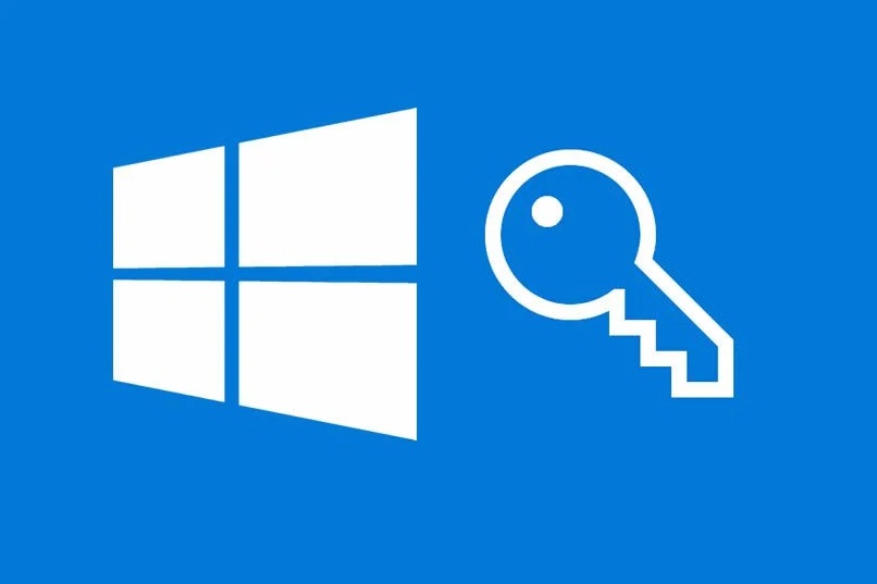 logotipo do windows com chave